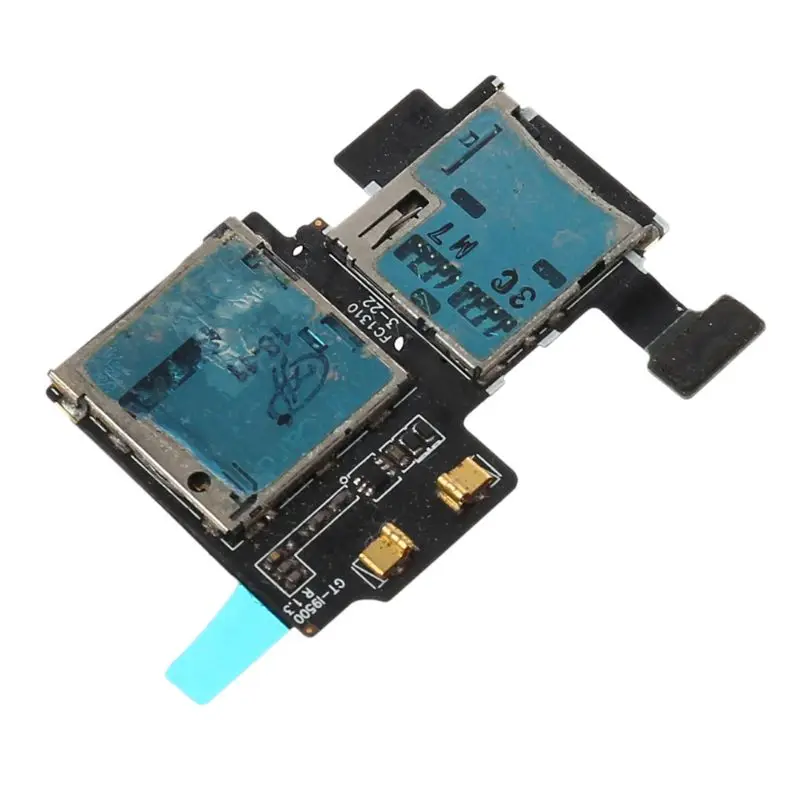 MOLA Micro SD Card Tray SIM Holder Slot Reader Flex Cable for Samsung Galaxy S4 i9500 i9505 | Электроника