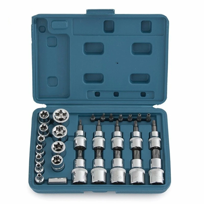 Набор безопасных звездообразных наконечников FGHGF 30 шт. набор отверток с храповым