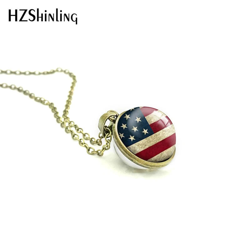 2019 Новый Винтаж мира Национальный символическое флаг Двусторонняя Подвески