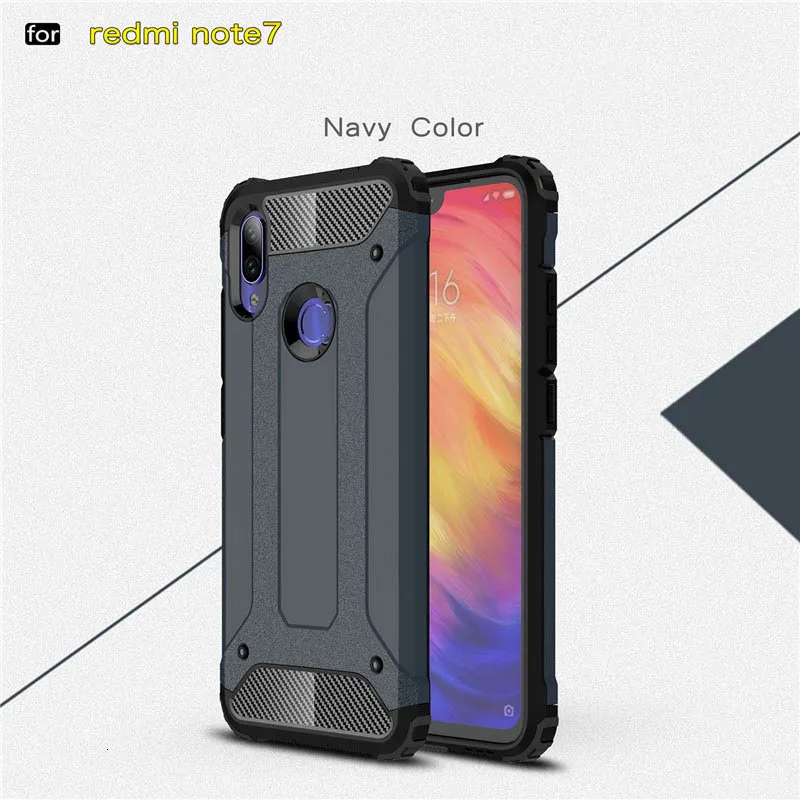 1000 шт Бронированный чехол s для Xiaomi Redmi Note 8 Pro Note 7 Note 6 5 Note 5A 4 4X3 противоударный чехол-гибрид для телефона двухслойный чехол