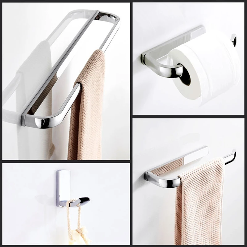 Набор медных аксессуаров для ванной комнаты настенный держатель полотенец