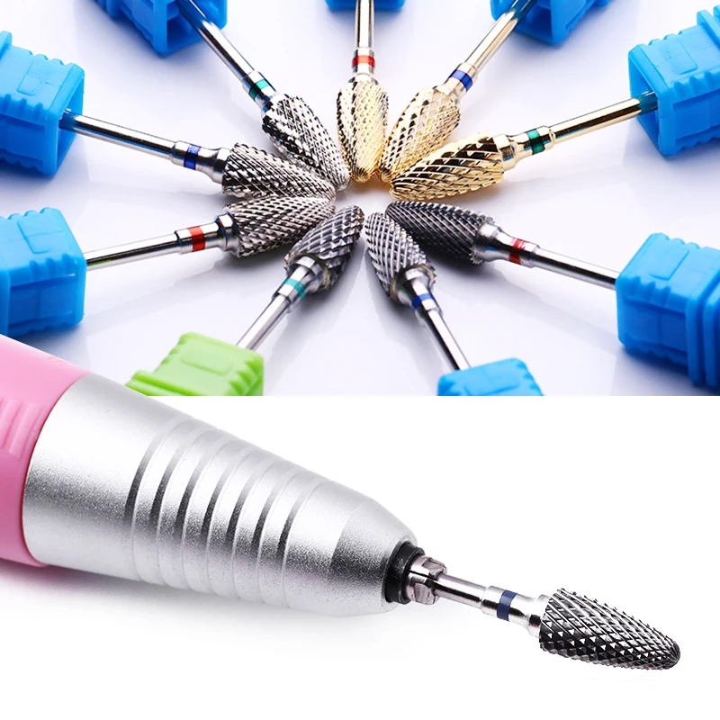 Фреза для ногтей Вольфрамовая сталь 1 шт. фрезы электрические пилки полировка