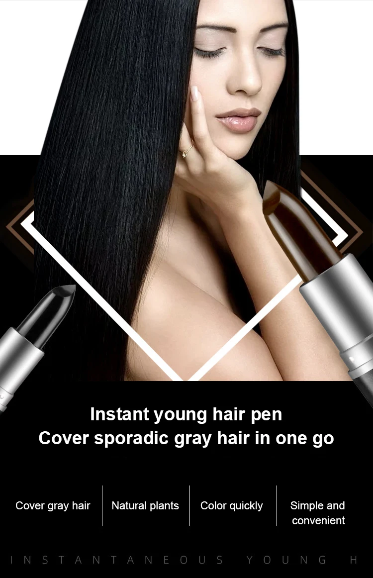Tinte para el cabello de una sola vez краска для волос cobertura raiz gris Instant EO crema motora del Color TSLM1 | Красота и