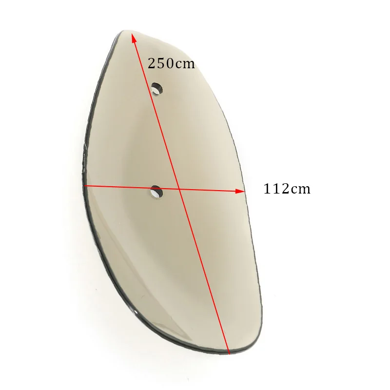 

A pair of Harley-Honda motorcycle universal handlebar windshield hand guards