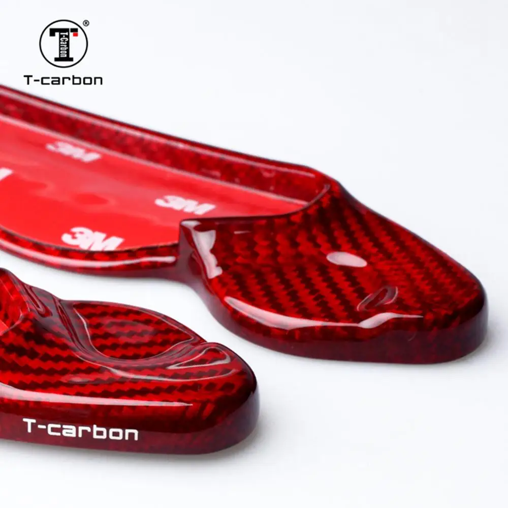 T carbon автомобильный Стайлинг рулевое колесо из углеродного волокна