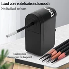 Tenwin скетч ручнаяВращающаяся точилка для карандашей школьная Механическая точилка принадлежности для ножей ручной карандашугольный резак 8029