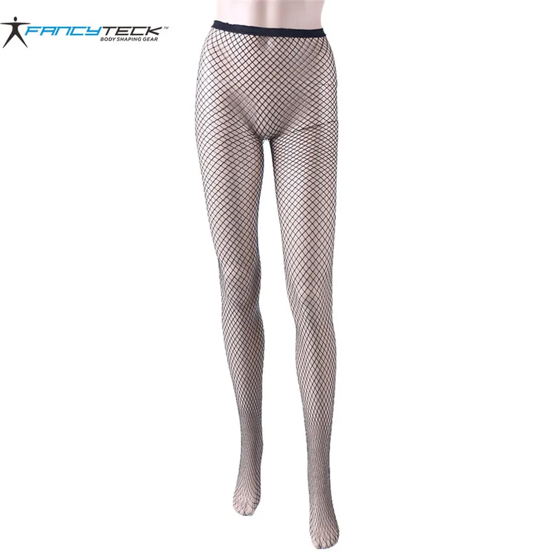 Сексуальные сетчатые большие женские чулки Повседневные высокие до бедра