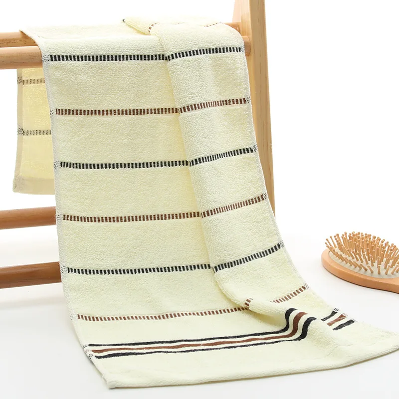 Бытовое полотенце 4 цвета высокопоглощающее для лица плотное хлопковое