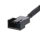 PWM 4-контактный удлинитель для вентилятора, разветвитель для центрального процессора материнской платы с 4 контактами на 2 4
