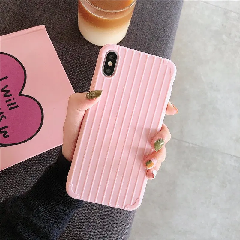 Чехол в полоску для багажника Huawei P20 P30 P 30 20 Lite Light Pro мягкий силиконовый чехол из