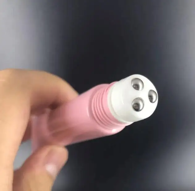 10 шт./лот 20 г пустая пластиковая Косметическая Мягкая трубка с 3 шариками роликами