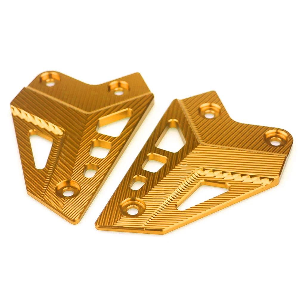 Gold Мотоциклетная Подножка для ног защита для ног для отдыха и безопасности задние наборы пяток защита для тарелок для KAWASAKI Z900 Z 900 - Цвет: Gold