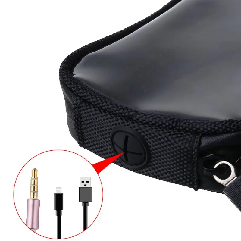 Универсальные черные мотоциклетные сумки магнитный газовый бак прозрачный