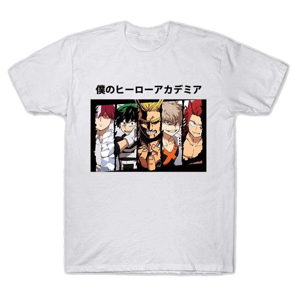 

Kawaii T Shirt Tees My Hero Academia Anime Short Sleeve Summer Women's T-shirt Tops