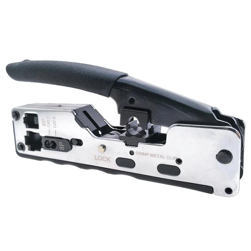 Обжимной металлический зажим Rj45 инструмент сети Щипцы Обжимные Инструменты для