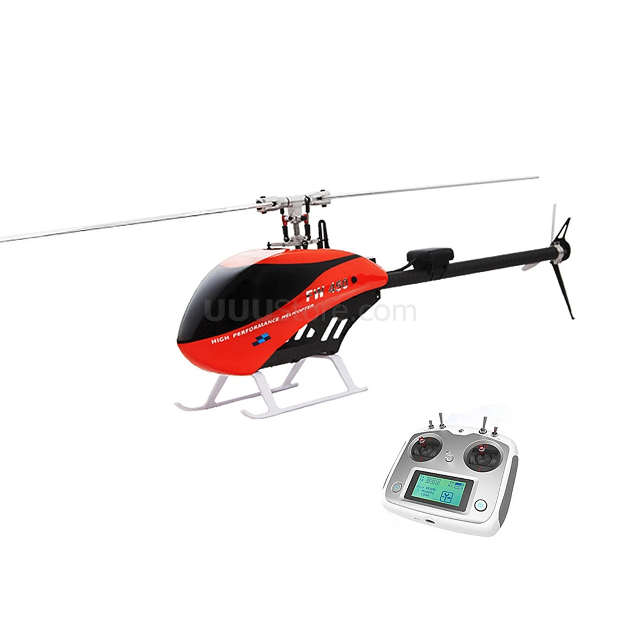 FLY WING Flywing FW450 3D RTF 6CH RC Smart вертолет 2,4 ГГц почти RTF сборный Радиоуправляемый вертолет
