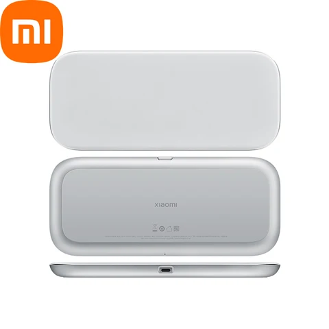 Оригинальная многокатушечная Беспроводная плата быстрой зарядки Xiaomi поддерживает одновременную зарядку 3 устройств