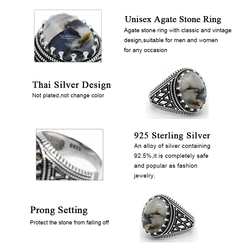 Кольцо мужское из серебра 925 пробы с флюоритом тигровым глазом Лазуритом агатом |