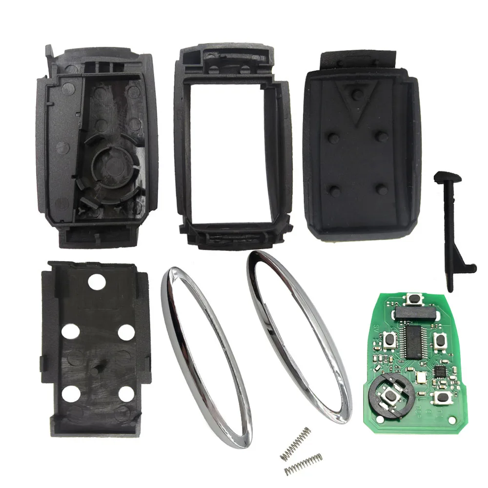 OkeyTech дистанционный Автомобильный ключ 5 кнопок для Jaguar XF XFR XK XKR 2009-2013 315/433 МГц ID46 7945