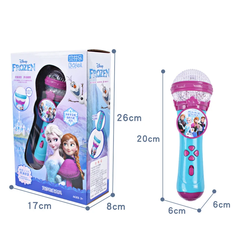 Микрофон для девочек Disney Эльза Анна Олаф Поющая музыка Холодное сердце 2 | Игрушки