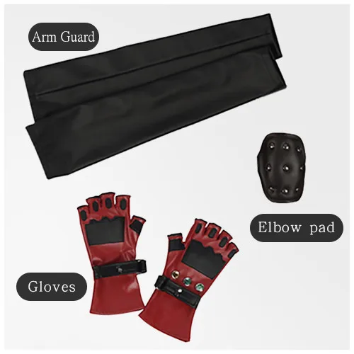 Glove component Final Fantasy VII Косплей тифа Локхарт Косплей униформа для женщин и девочек костюмы на Хэллоуин тифа Локхарт Косплей Костюм на заказ - Цвет: Glove component