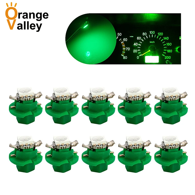 Светодиодные лампы T3 T4.2 T4.7 B8.5 B8.3 B8.4 T5 1 SMD светодиодный 5050 1SMD с клинообразным