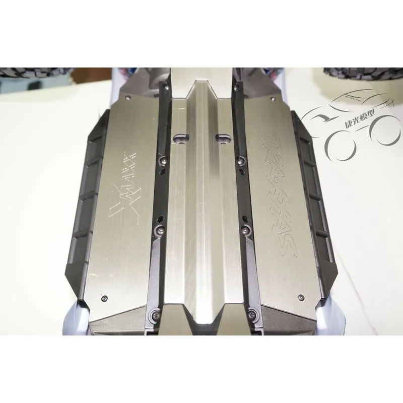 Нержавеющая сталь Броня ходовой части шасси гвардии для 1/5 TRAXXAS X-MAXX | Игрушки и