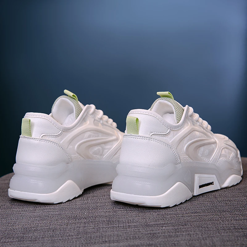 

2021 Spring New Daddy Vulcanized Shoes Fashion Platform Sneakers Women's Sports Shoes Women's Casual Walking Shoes Breathable