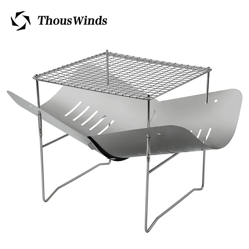 Thous Winds wood stove outdoor camping hunting Ultralight multi-function heating bonfire table | Спорт и развлечения