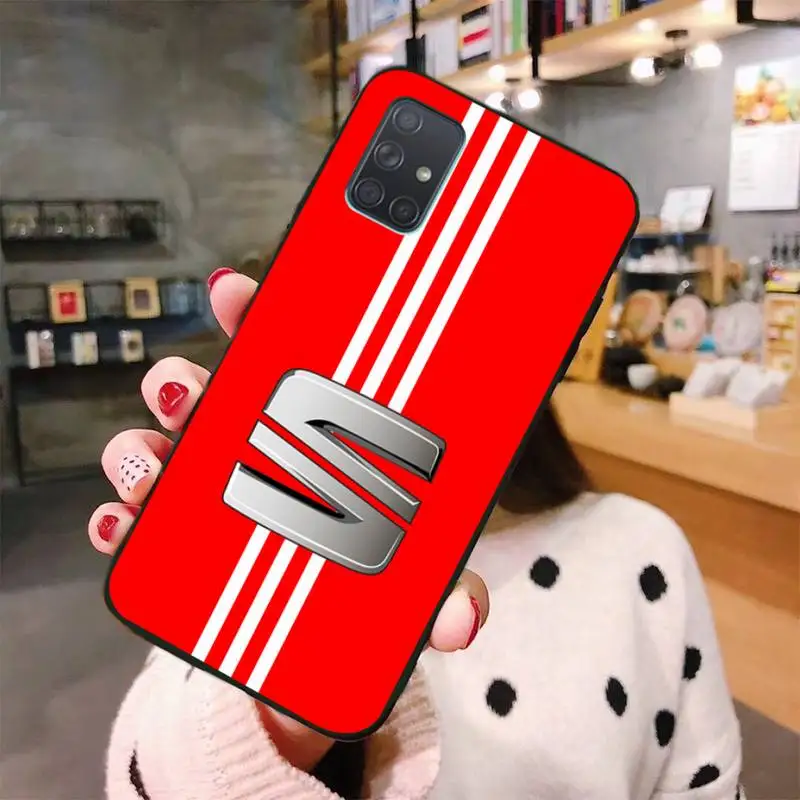 Чехол для мобильного телефона с логотипом автомобиля мягкий чехол Samsung Galaxy A21 A01 A11