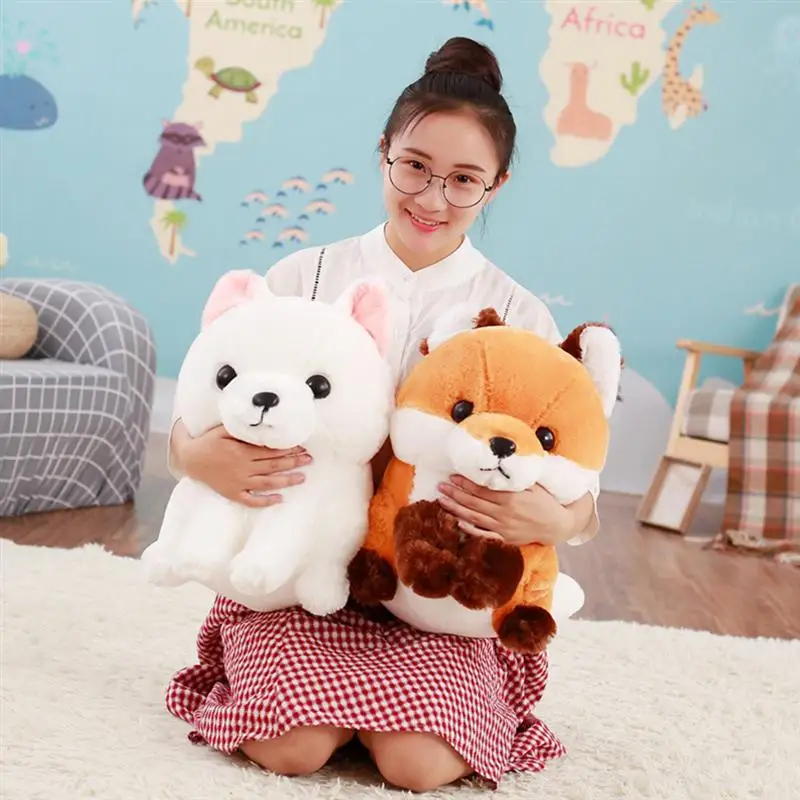 

1pc Adorable Fox Doll Toy Plush Doll Stuffed Cotton Animals Toy for Kids