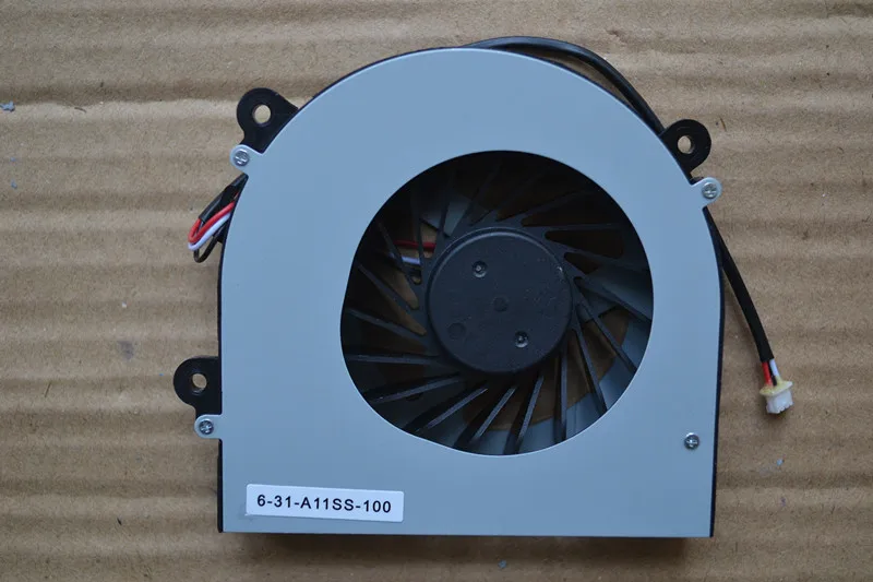 Новый вентилятор охлаждения процессора ноутбука для CLEVO W150 W150ER W350 W370ET K590S K660E