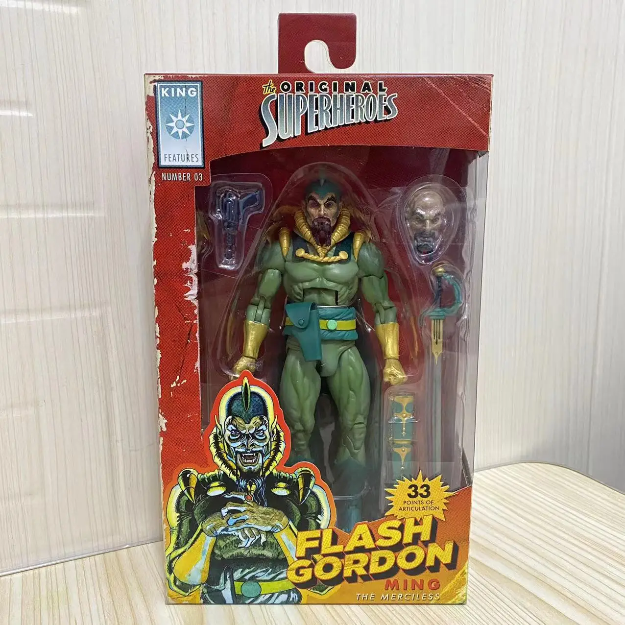 NECA 42606 фантастическая Игрушечная модель комикса для защиты Земли летающего воина