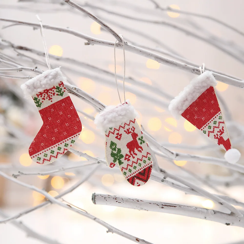 Новинка 2019 стильные рождественские носки подвески капельки Креативные