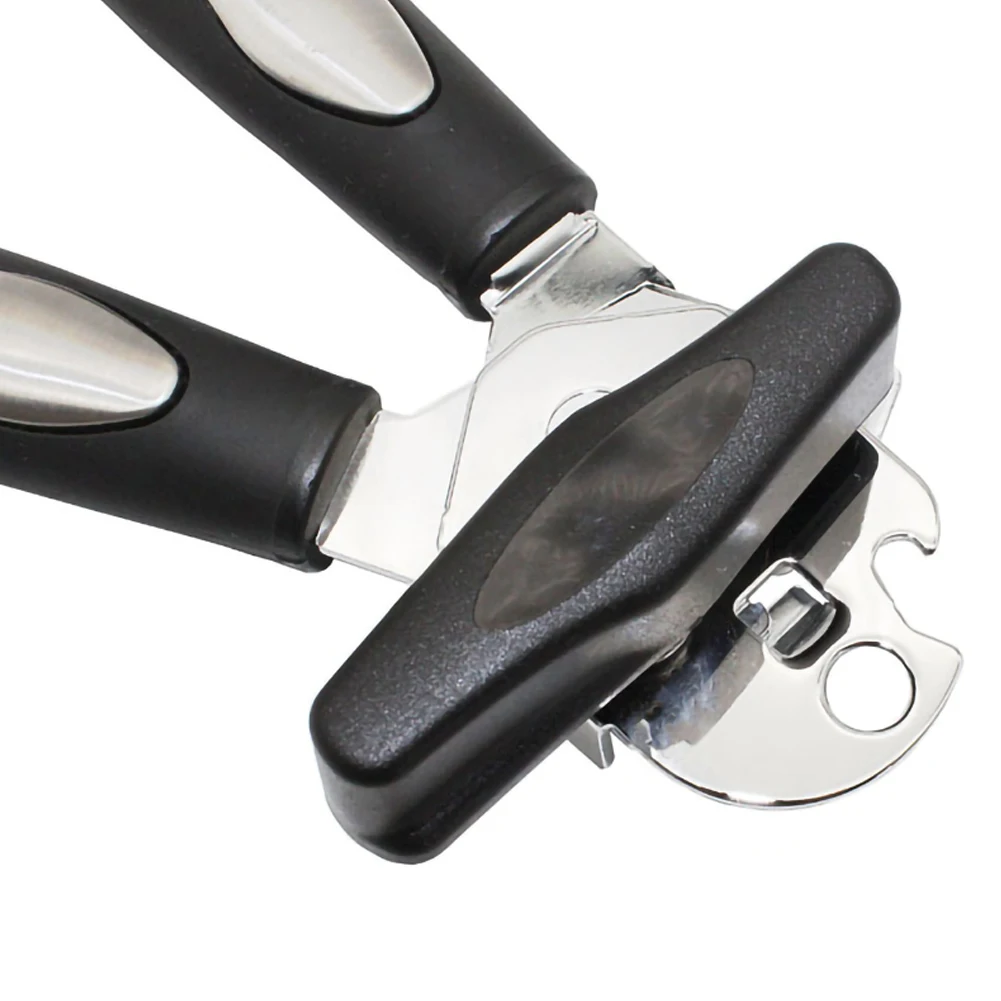 

High Quality Can Opener 3 In 1 Manual Can Opener Stainless Steel Smooth Edge Can Opener With Ultra Sharp Cutting