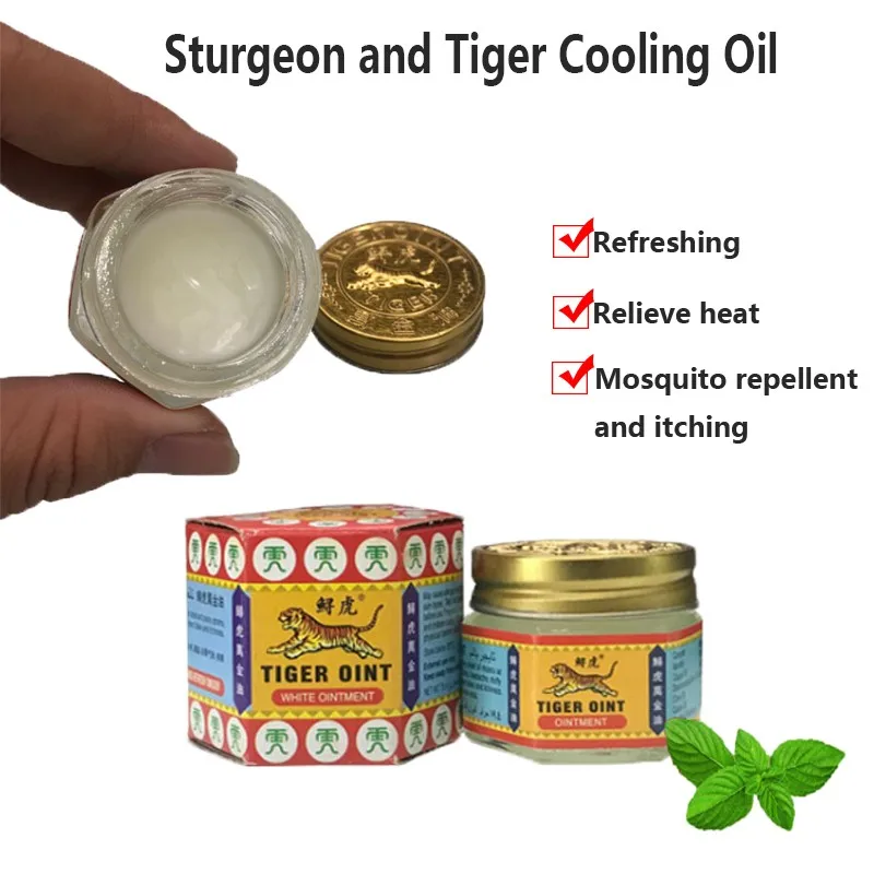 100% оригинальная тайская мазь для обезболивания белый тигровый бальзам мышц