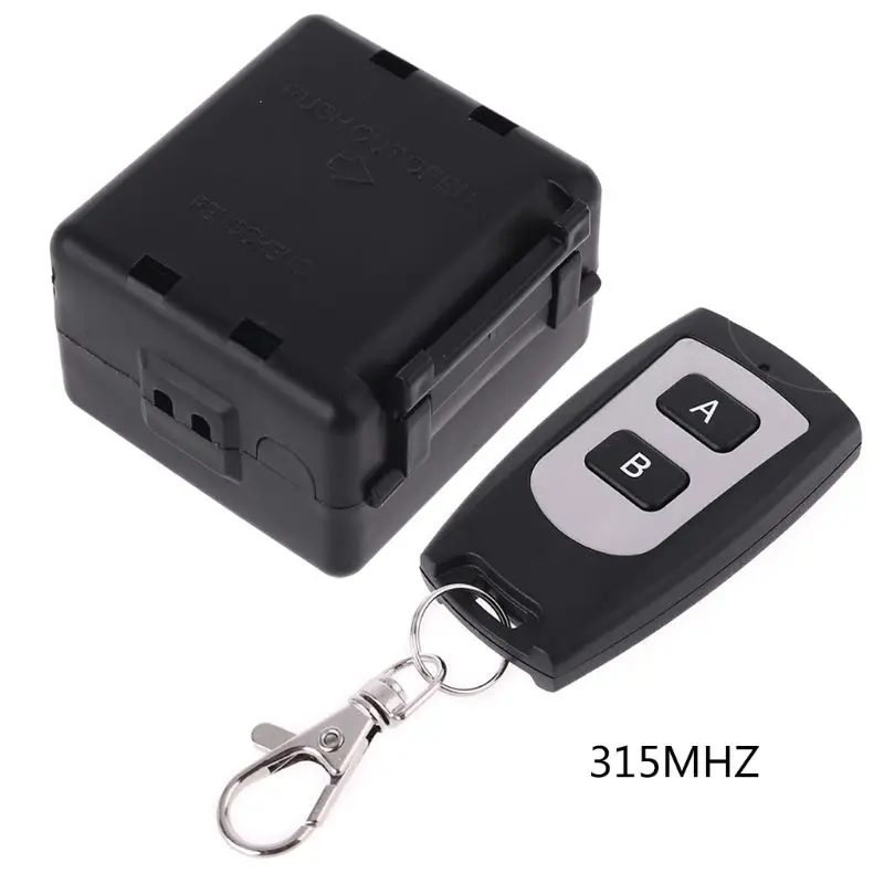 1CH 220V 315MHZ 433MHZ + SF02 2 водонепроницаемые кнопки беспроводной пульт дистанционного