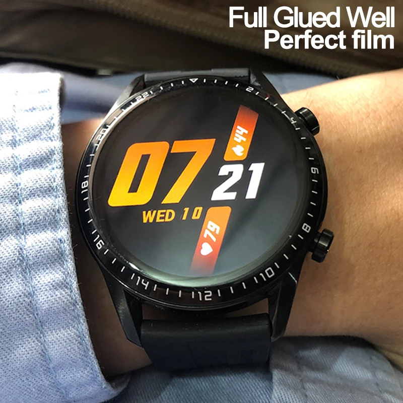 Потрясающая защитная пленка из закаленного стекла для Huawei GT 2e Watch 2 Pro 46 мм