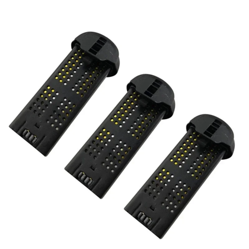 

Аккумулятор 3,7 в 400 мА · ч, 3 шт., для карманных батарей Syma X22 X22W WIFI FPV Mini RC Дрон с перезаряжаемым аккумулятором