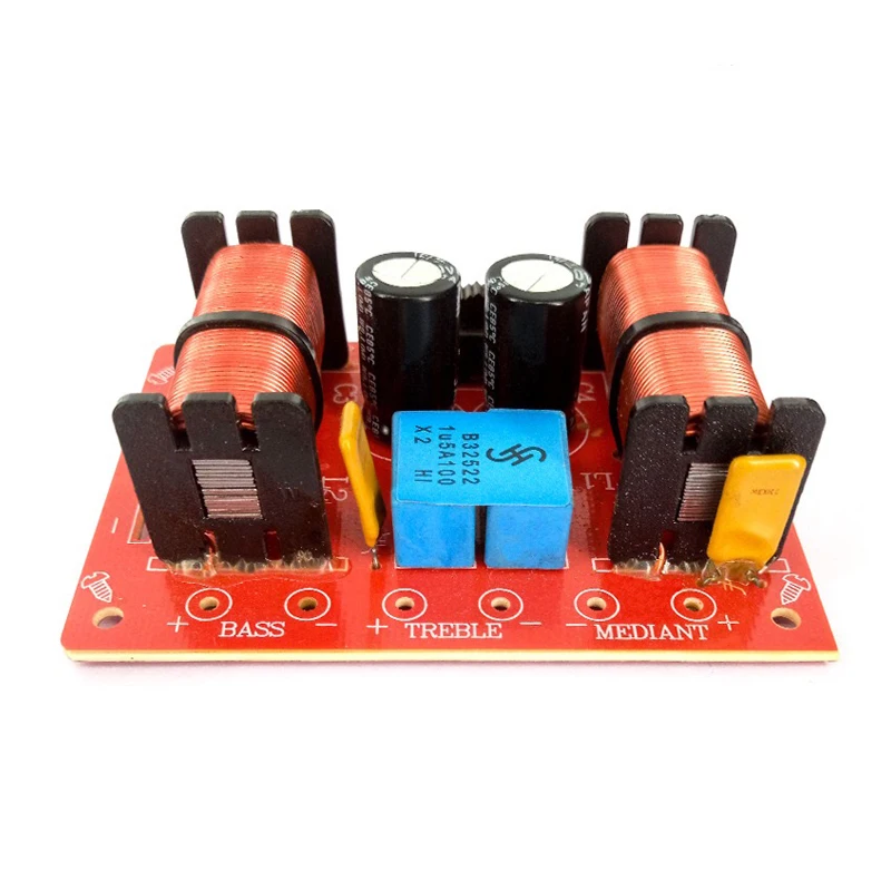 2 шт. 150 Вт 3Way аудио DIY динамик кроссовер фильтры Hifi стерео ВЧ/альт/бас 1000 Гц/5000 Гц