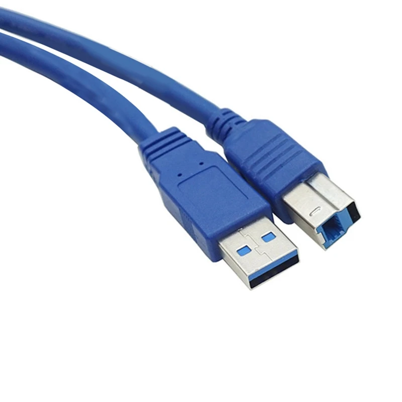 

USB3.0 Cable, A Male to B Male Printing Cable for Hdd Digital Cameras, Webcams, Printers