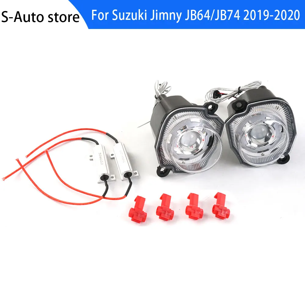 

1 пара для Suzuki Jimny JB64/JB74 2019-2020 белые + желтые светодиодсветодиодный указатели поворота