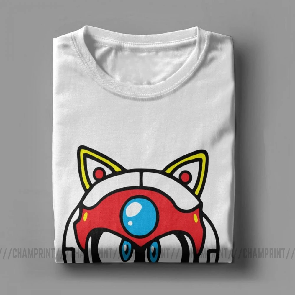 Pizza Cats футболки Для мужчин хлопок Винтаж с круглым вырезом самурайский меч котами