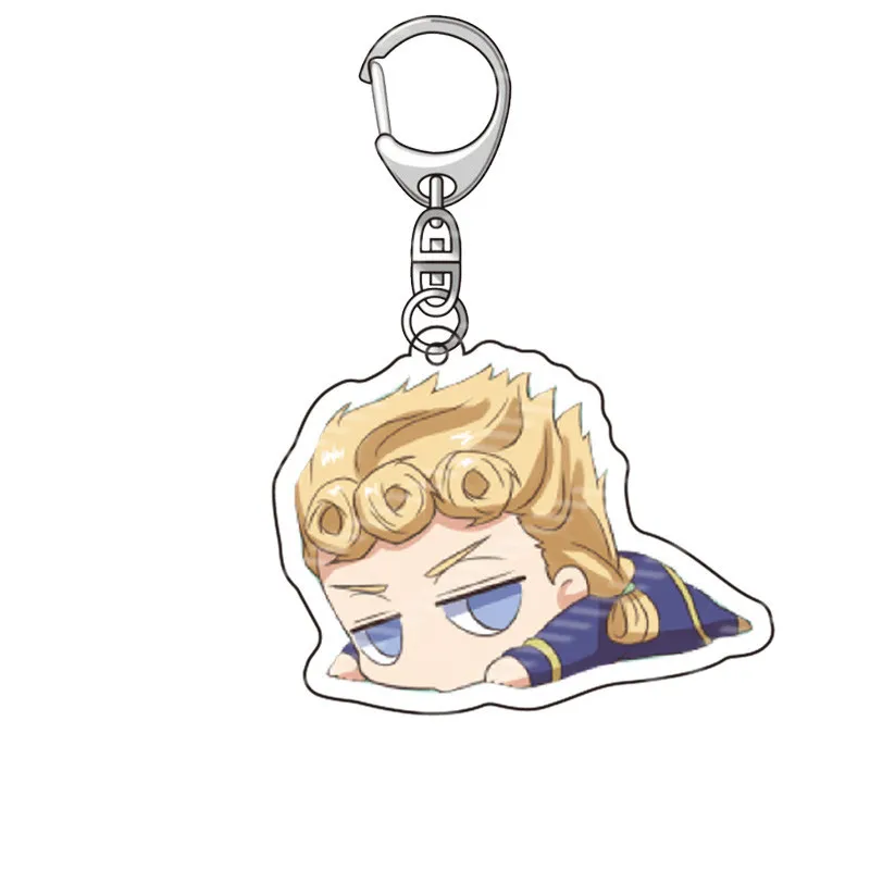 Аниме JOJO странные приключения акриловый брелок Рисунок Леоне abbacchio Кира Yoshikage