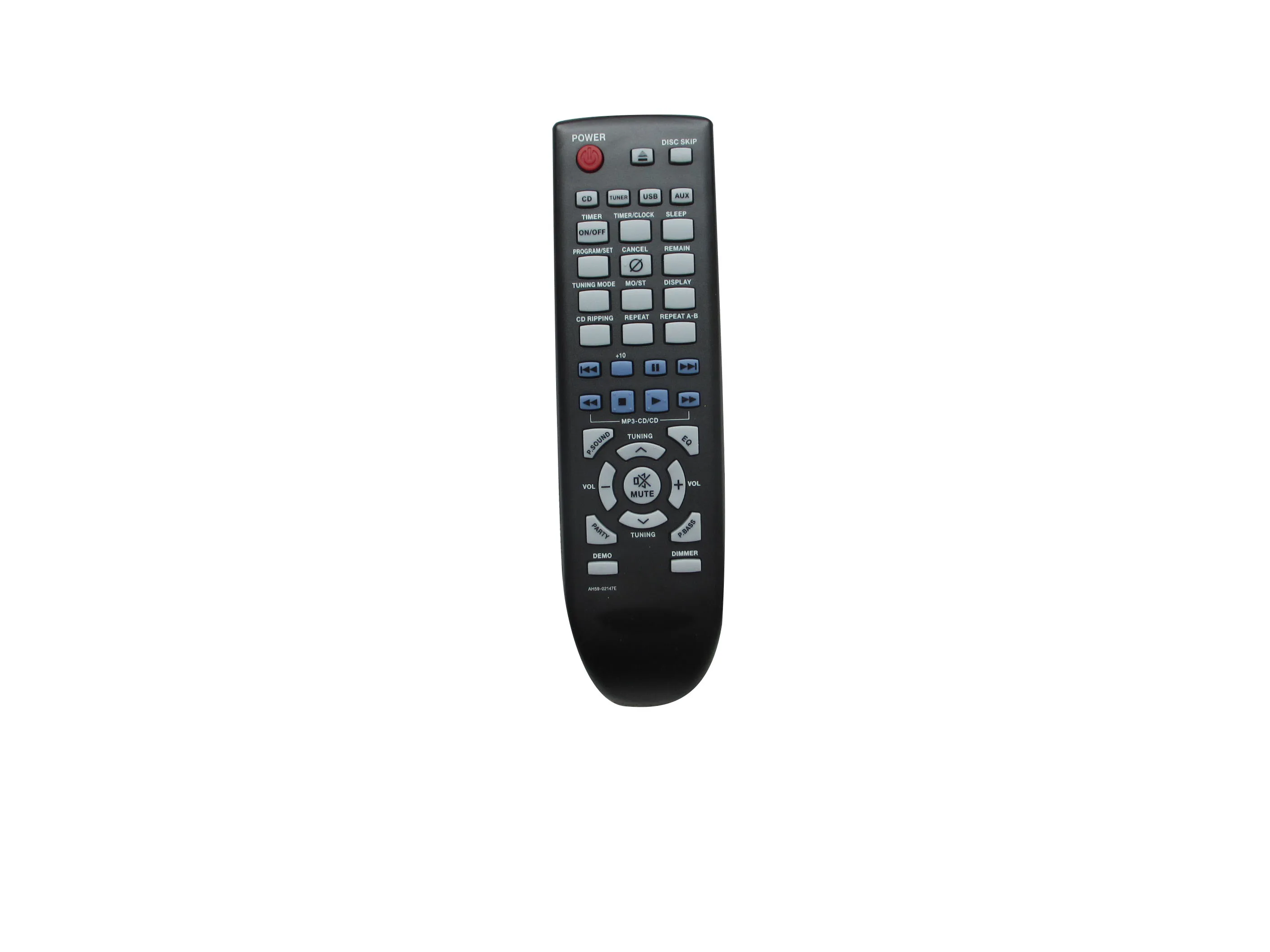 

Remote Control For Samsung AH59-02147B AH59-02147K AH59-02146K AH59-02147R MM-G35R MM-G25R MAX-DG89 DVD Mini Compact Audio Syste