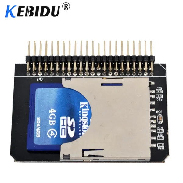 Защищенная цифровая карта памяти Kebidu SD/SDHC/SDXC/MMC IDE 2 5 дюйма 44 P Pin Мужской адаптер