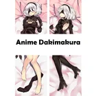 Японское аниме НИС: Automata YoRHa No.2-B Dakimakura Косплей диванная Подушка Наволочка Otaku Huggable Body Сделай Сам индивидуальная наволочка
