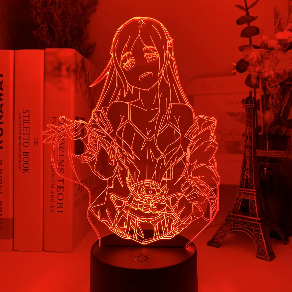 3D Fire Emblem детский ночной Светильник СВЕТОДИОДНЫЙ Цвет изменение Usb Батарея на