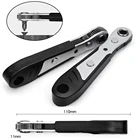 Регулируемый мини-гаечный ключ с храповым механизмом, инструмент для ремонта автомобиля, транспортного средства, бытовые быстроразъемные инструменты, легко снимается