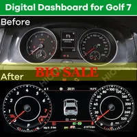 digital dashboard panel virtual instrument cluster cockpit lcd speedometer for volkswagen vw golf7 mk7 golf 7 r gti 20122020